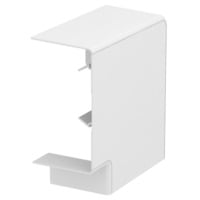 OBO Flachwinkel Haubenformteil weiß, Retail