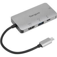 Targus USB-C DP Alt-Mode Dockingstation grau