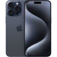 Apple iPhone 15 Pro Max 256GB Generalüberholt, Handy Titan Blau, iOS