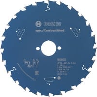 Bosch Professional EXPERT Construct Wood Kreissägeblatt, Ø 190mm, 24Z Bohrung 30mm, für Handkreissägen