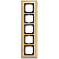 Busch-Jaeger Rahmen fünffach ms/pol Dekor elf weiß, Retail