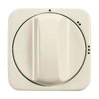 Busch-Jaeger Zentralscheibe für Dreistufen-Drehschalter, Abdeckung weiß, Retail