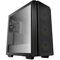 DeepCool CG560, Tower-Gehäuse schwarz, Tempered Glass