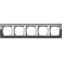 Gira Abdeckrahmen 5fach braun, Retail