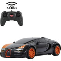 Jamara Deluxe Car Series - Bugatti Grand Sport Vitesse, RC schwarz, Maßstab 1:24, 2,4 GHz
