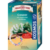 KOSMOS Die Schule der magischen Tiere - Caspar mit magischen UV-Perlen, Experimentierkasten