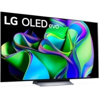 LG OLED65C37LA, OLED-Fernseher 164 cm (65 Zoll), schwarz, UltraHD/4K, HDR, SmartTV, 120Hz Panel