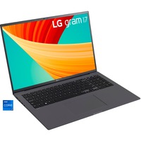 LG gram 17Z90R-G.AA76G, Notebook grau, Windows 11 Home 64-Bit, 43.2 cm (17 Zoll), 512 GB SSD