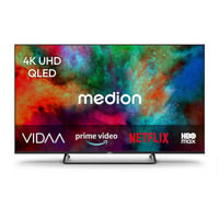 Medion LIFE MD 865602, QLED-Fernseher 163.9 cm (65 Zoll), schwarz, UltraHD/4K, Triple Tuner