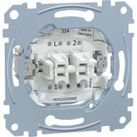 Merten Serienschalter-Einsatz 1-polig 10 Ampere 250 Volt Wechselstrom MEG3115-0000 Retail