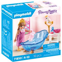 PLAYMOBIL 71850 Princess Magic Badezimmer für Prinzessin, Konstruktionsspielzeug 