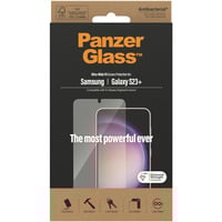 PanzerGlass Displayschutz Ultra-Wide Fit, Schutzfolie transparent, Samsung Galaxy S23+, EasyAligner