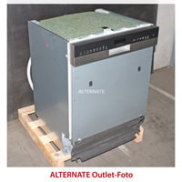 Siemens SN55ZS07CE iQ500, Spülmaschine edelstahl (gebürstet)/schwarz, 60 cm, Home Connect