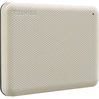 Toshiba Canvio Advance 1 TB, Externe Festplatte beige, Micro-USB-B 3.2 Gen 1 (5 Gbit/s)