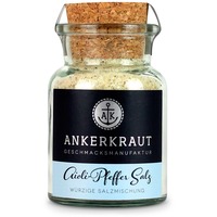 Aioli-Pfeffer Salz, Gewürz 155 g, Korkenglas Typ: Gewürz Inhalt: 155 g Form: Glas