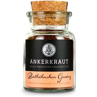 Brathähnchen Gewürz 75 g, Korkenglas Typ: Rub Inhalt: 75 g Form: Glas