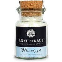 Ankerkraut Meersalz, Gewürz grob, 170 g, Korkenglas