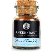 Ankerkraut Pommes Frites Salz, Gewürz 130 g, Korkenglas