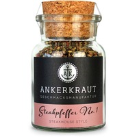 Ankerkraut Steakpfeffer No.1, Gewürz 80 g, Korkenglas