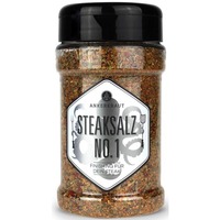 Steaksalz No. 1, Gewürz 170 g, Streudose Typ: Gewürz Inhalt: 170 g Form: Streudose
