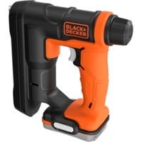 BLACK+DECKER Akku-Tacker / -Nagler BDCT12N, 12Volt, Elektrotacker orange/schwarz, ohne Akku und Ladegerät