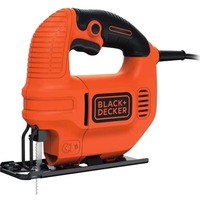 BLACK+DECKER Kompakt-Stichsäge KS501 orange/schwarz, 400 Watt