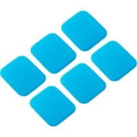 Beurer Nachkaufset EM 50 Gel Pads, Massagegerät blau, 6 Stück