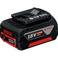 Bosch Akku GBA 18V 5.0Ah Professional schwarz/rot, AMPShare Alliance