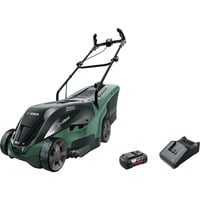 Bosch Akku-Rasenmäher UniversalRotak 36-550 Solo, 36Volt grün/schwarz, ohne Akku und Ladegerät, POWER FOR ALL