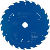 Bosch EXPERT Wood Kreissägeblatt, Ø 184mm, 24Z Bohrung 20mm, für Akku-Handkreissägen
