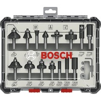Bosch Fräser-Set, 15-teilig