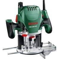 Bosch Heimwerken & Garten Oberfräse POF 1400 ACE grün/schwarz, 1.400 Watt, Koffer