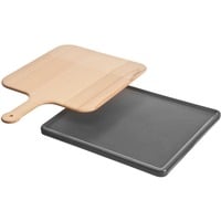 Bosch Home Backstein HEZ327000, Pizzastein anthrazit, pyrolysefest