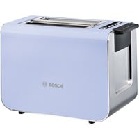 Bosch Home Kompakt-Toaster Styline TAT8619  lila/edelstahl (gebürstet), 860 Watt, für 2 Scheiben Toast