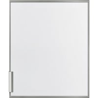 Bosch Home Türfront mit Alu-Dekorrahmen KFZ10AX0, Türverkleidung weiß/silber