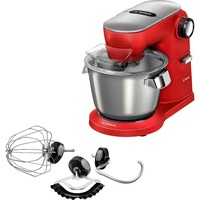 Bosch MUM9A66R00 Küchenmaschine OptiMUM rot/silber, 1.600 Watt, Serie 8