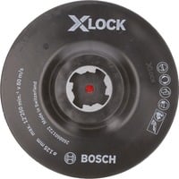 Bosch PRO Backing Pad, X-LOCK Stützteller Klettverschluss, Ø 125mm, Schleifteller für X-LOCK Winkelschleifer