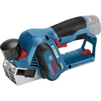 Bosch Professional Akku-Hobel GHO 12V-20 Professional solo, Elektrohobel blau/schwarz, ohne Akku und Ladegerät