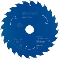 Bosch Professional EXPERT Wood Kreissägeblatt, Ø 140mm, 24Z Bohrung 20mm, für Akku-Handkreissägen