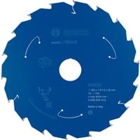Bosch Professional EXPERT Wood Kreissägeblatt, Ø 190mm, 18Z Bohrung 30mm, für Akku-Handkreissägen