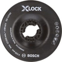 Bosch Professional PRO Backing Pad, X-LOCK Stützteller hart, Ø 125mm, Schleifteller für X-LOCK Winkelschleifer