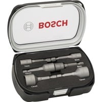 Bosch Professional Steckschlüsseleinsatz-Set, 6-teilig 6 - 13mm, in Kunststoff-Box