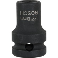 Bosch Steckschlüssel SW10, 1/2" schwarz, Impact Control