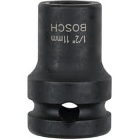 Bosch Steckschlüssel SW11, 1/2" schwarz, Impact Control