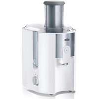 Braun IdentityCollection Spin Juicer J 500, Entsafter weiß/edelstahl