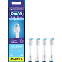Braun Oral-B Pulsonic Clean 4er, Aufsteckbürste weiß