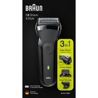Braun Series 3 Shave&Style - 300BT, Rasierer schwarz