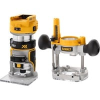 DEWALT Akku-Kombifräse DCW604NT, 18Volt, Oberfräse gelb/schwarz, ohne Akku und Ladegerät, in TSTAK Box