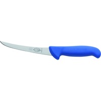 DICK ErgoGrip Ausbeinmesser, steif, 15cm, XXL-Sicherheitsgriff blau, geschweifte Klinge
