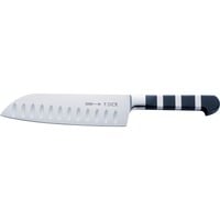 DICK Serie 1905 Santoku Kullenschliff, 18cm, Messer schwarz/silber